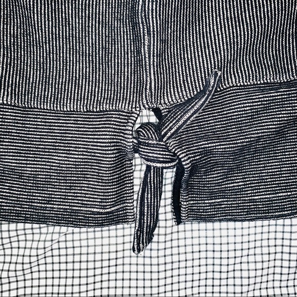 MADEWELL Contrast Stripe Side Tie Knit Sweater - Picture 7 of 12